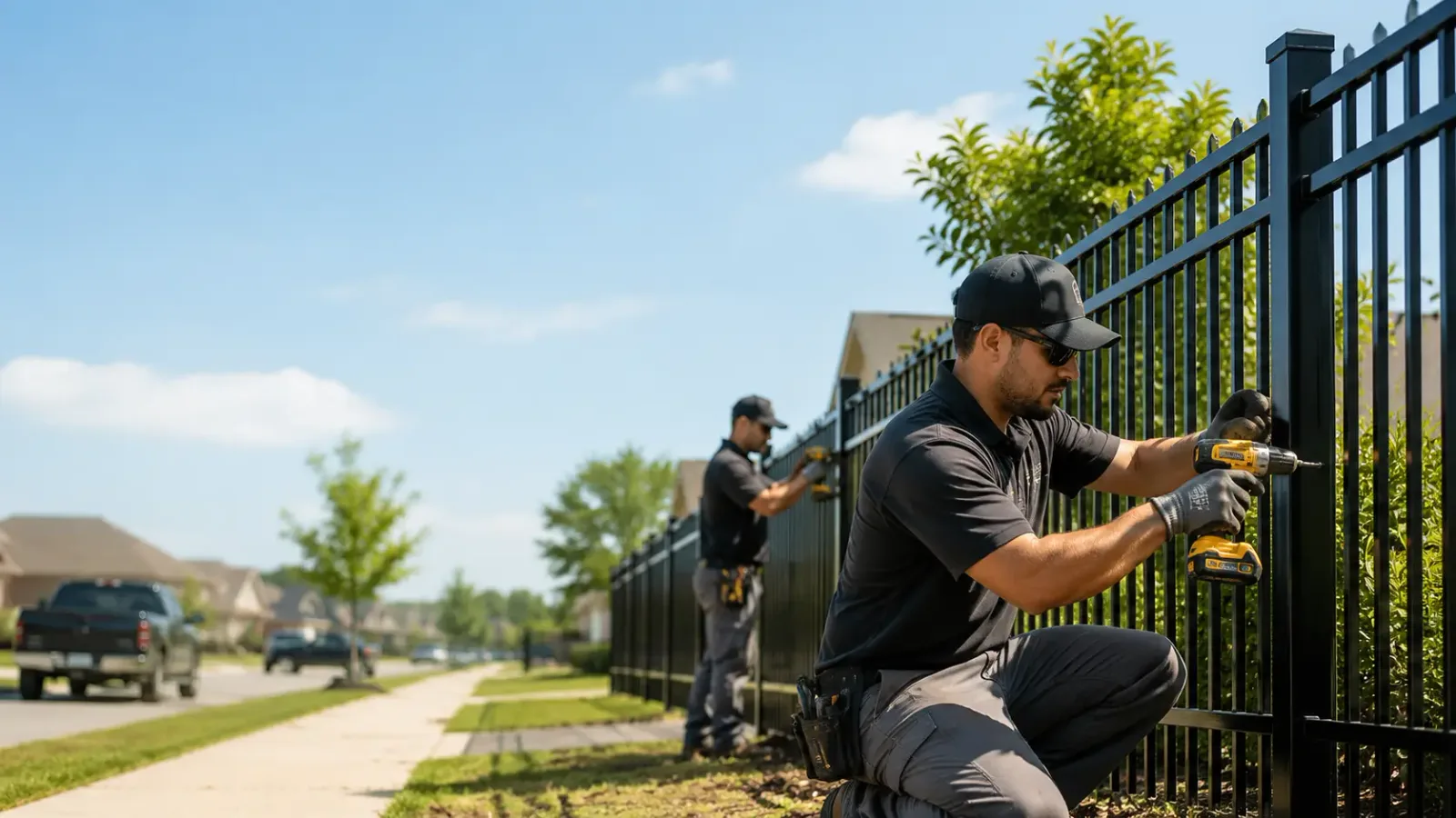 Metal Fence Installation in Bradfordsville, KY